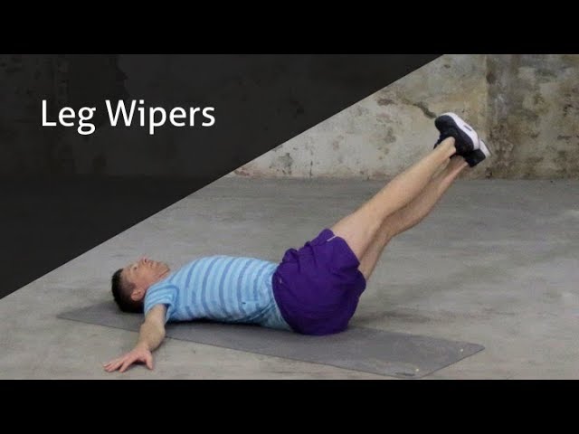 Leg Wipers - hoe voer ik deze oefening goed uit?