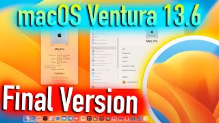 Macos Ventura 13.6 Final Version! Hackintosh - Alexey Boronenkov | 4K