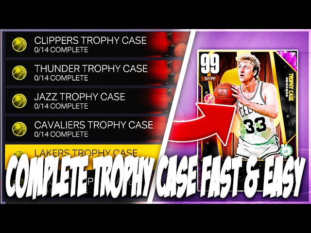FASTEST GUIDE TO COMPLETEING EVERY TROPHY CASE TO GET YOUR FIRST
