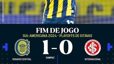 INTER SEGUE EM CRISE/ ROSÁRIO CENTRAL 1 X 0 INTERNACIONAL/ COPA SUL AMERICANA 2024