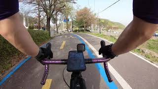 파주시 공릉천 자전거길 라이딩 | 주간 | 69m, 40km