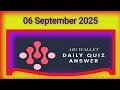 Ari Wallet Quiz Today 6 September | Ari Wallet Answer Today | Ari Wallet Quiz | Ari Answer Today |