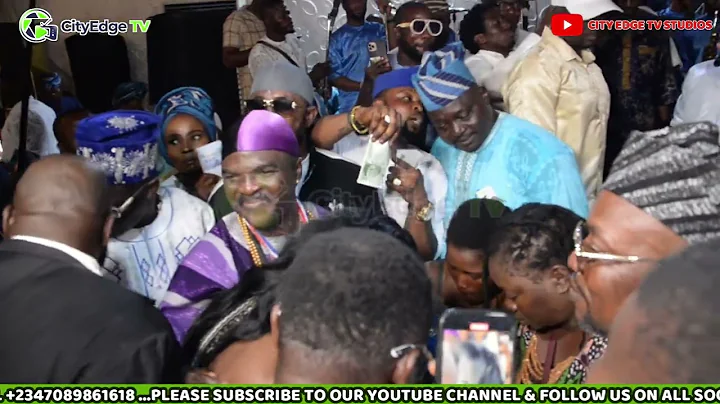 SEE HOW SULE ADIO ATAWEWE SHUTDOWN OBESERE 60TH BIRTHDAY AND HOUSE WARMING CEREMONY IN LAGOS