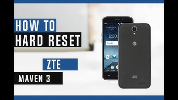 How to Restore ZTE Maven 3 to Factory Settings - Hard Reset