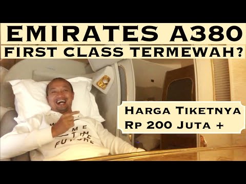 EMIRATES A380 FIRST CLASS ke Dubai, Dapat Tiket GRATIS! |VLOG #33