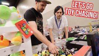 Toy Hunting with Melvor Toy Chasers!  Eddie Goes Retropalooza!