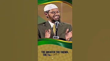 The Greater The Taqwa The Tougher The Test Dr Zakir Naik 