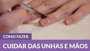 Como cuidar das unhas das mãos?
