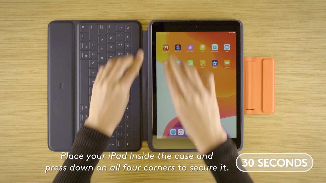 Logitech Rugged Combo 3 Setup Guide - YouTube