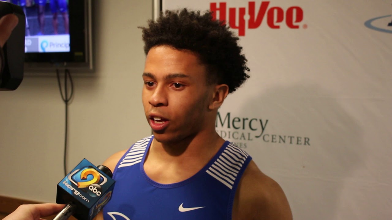 Tanner Iske, West Liberty High School Boys 100m dash Winner 2018