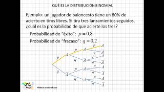 ¿Qué es y para qué sirve la distribución binomial?