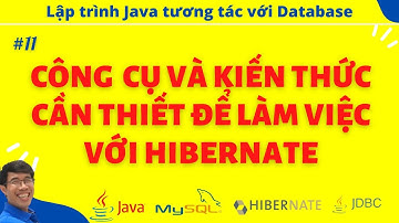 Hibernate 11. Công cụ và kiến thức cần thiết để lập trình Hibernate