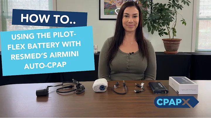 MediStrom Pilot Flex Battery + AirMini Travel CPAP = Fabulous Travel Solution from CPAPXchange