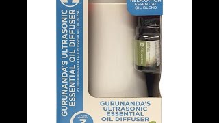 GuruNanda Ultrasonic Diffuser Kit - Review