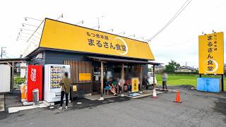Cooking 100 kg of Motsu Nikomi at a Popular Roadside Restaurant in Rural Ibaraki