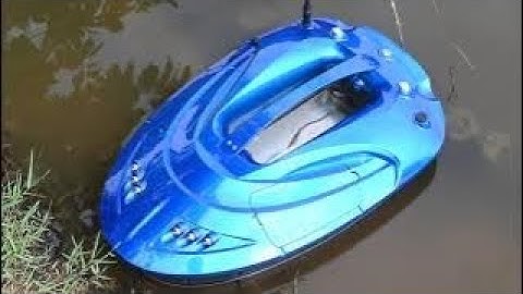 C Series bait Boat operation video -bait hopper and hook operation