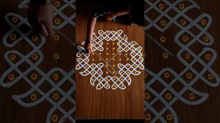 Easy Festival Kolam ❣️ Festival Rangoli @the_rangoli_pallete #viral #shorts #trending #ytshorts