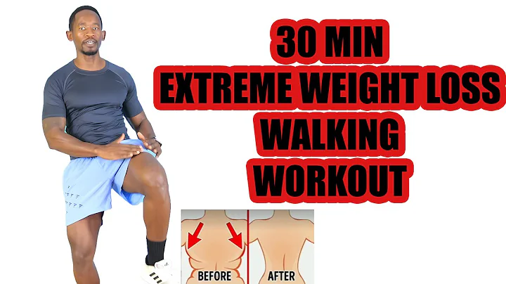 30 Minute Extreme Weight Loss Walking Workout at Home 🔥250 Caories🔥