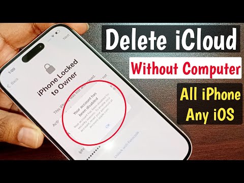 Delete iCloud Without Computer 100 Works All iPhone & any iOS 2025