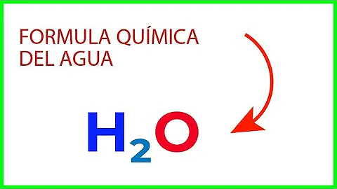 ¿Qué es el agua en la química?