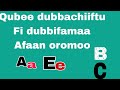 Dubbifamaa Fi Dubbachiiftu Qubee Afaan Oromoo Dubbifamaa Fi Dubbachiiftu Qubee Afaan Oromoo