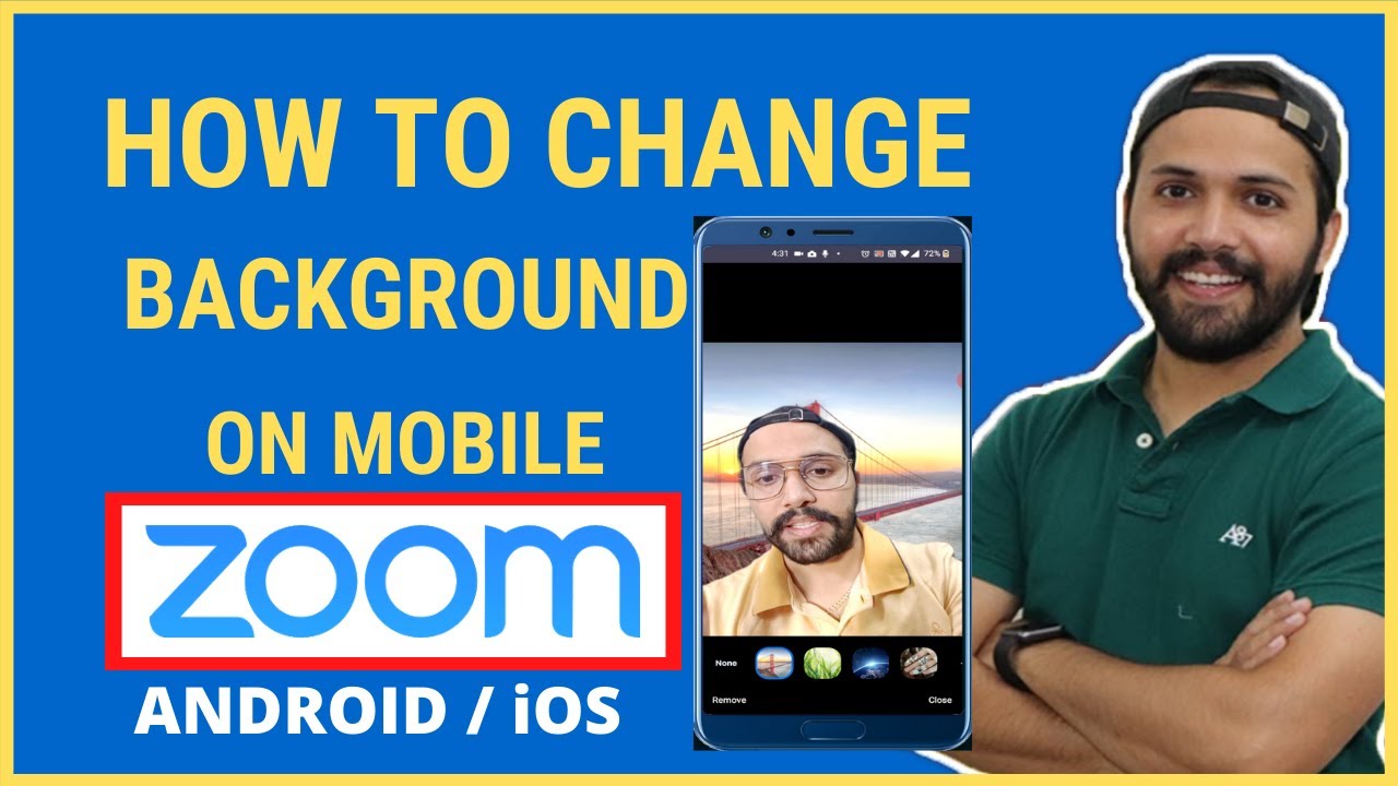 How To Change Background In Zoom Meeting In Mobile | Change Virtual  Background In Zoom - YouTube