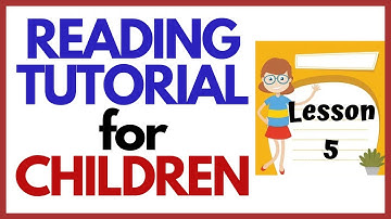 TEACH YOUR CHILD READ FAST & EASY  ----Lesson 5----