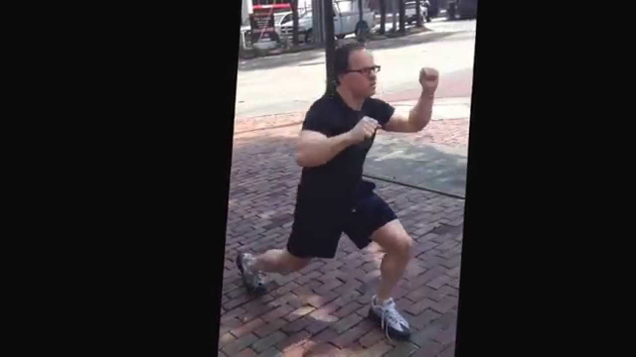 Trainer extraordinaire Chase McIlroy works Dallas lawyer Quitman