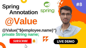 Spring @Value Annotation with Example | Spring Annotation Value from Properties File | Spring 6