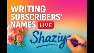 Writing My Subscribers’ Names ❤️ | Comment Yours Below ✍️ | #shorts #viral #writingname #name