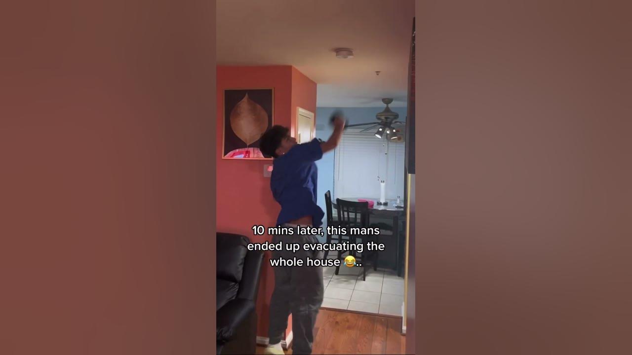 I Played A Fire Alarm Sound While My Brother Was Using His VR Set, And This Happened.. #shorts