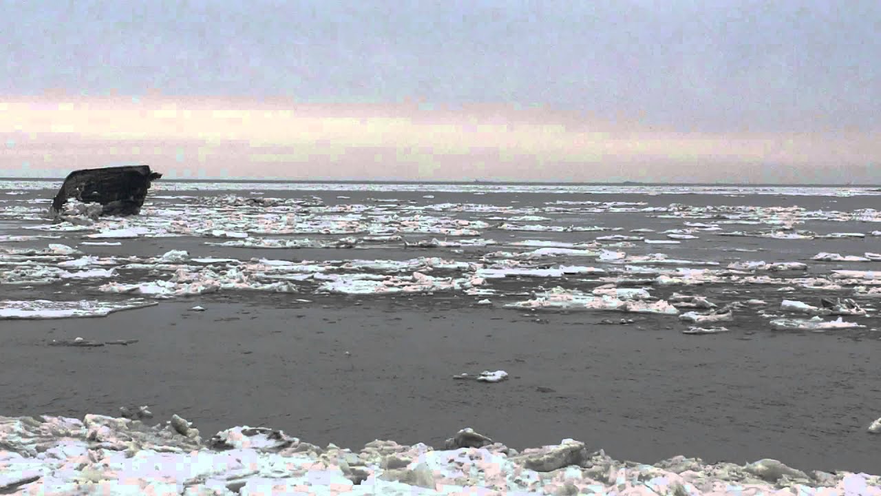 Cape May NJ sunset beach winter 2015 YouTube
