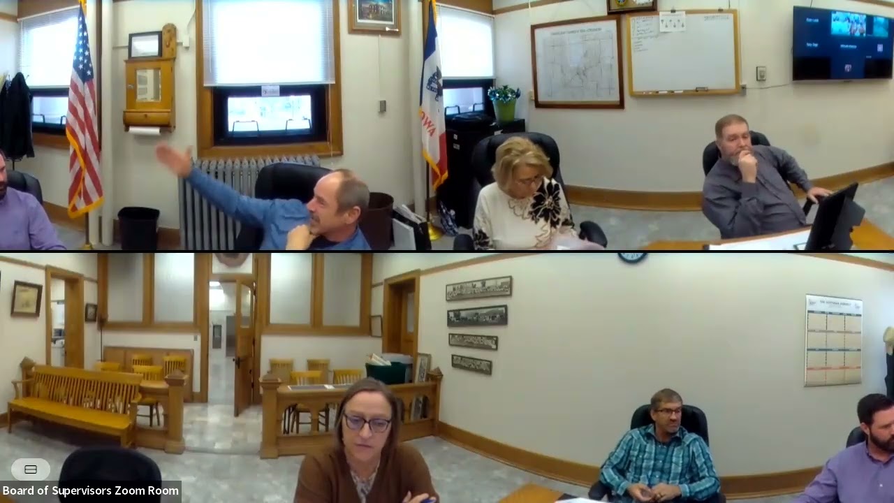 Crawford County Board of Supervisors Meeting: Feb 17th, 2026 - budget meeting included