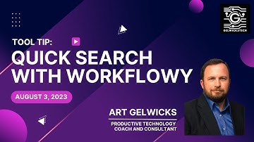 Quick Search using Workflowy