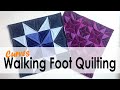 Walking Foot Quilting - Curved Designs with On Williams Street