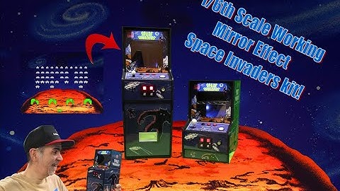 1/6th Scale Mirror Effect Space invaders kit!