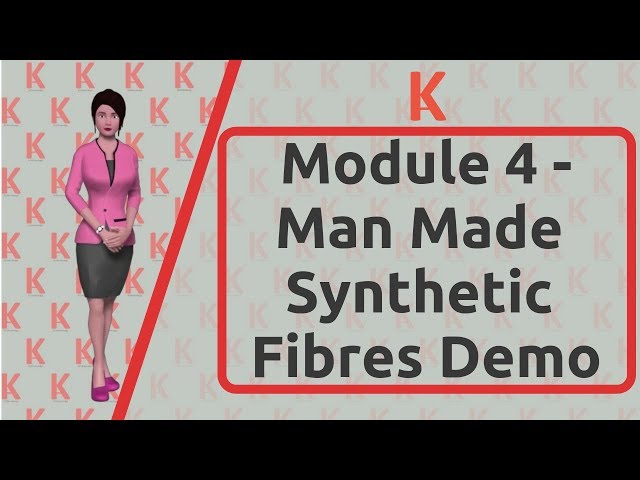 Demo: Module 4 - Man made synthetic fibres