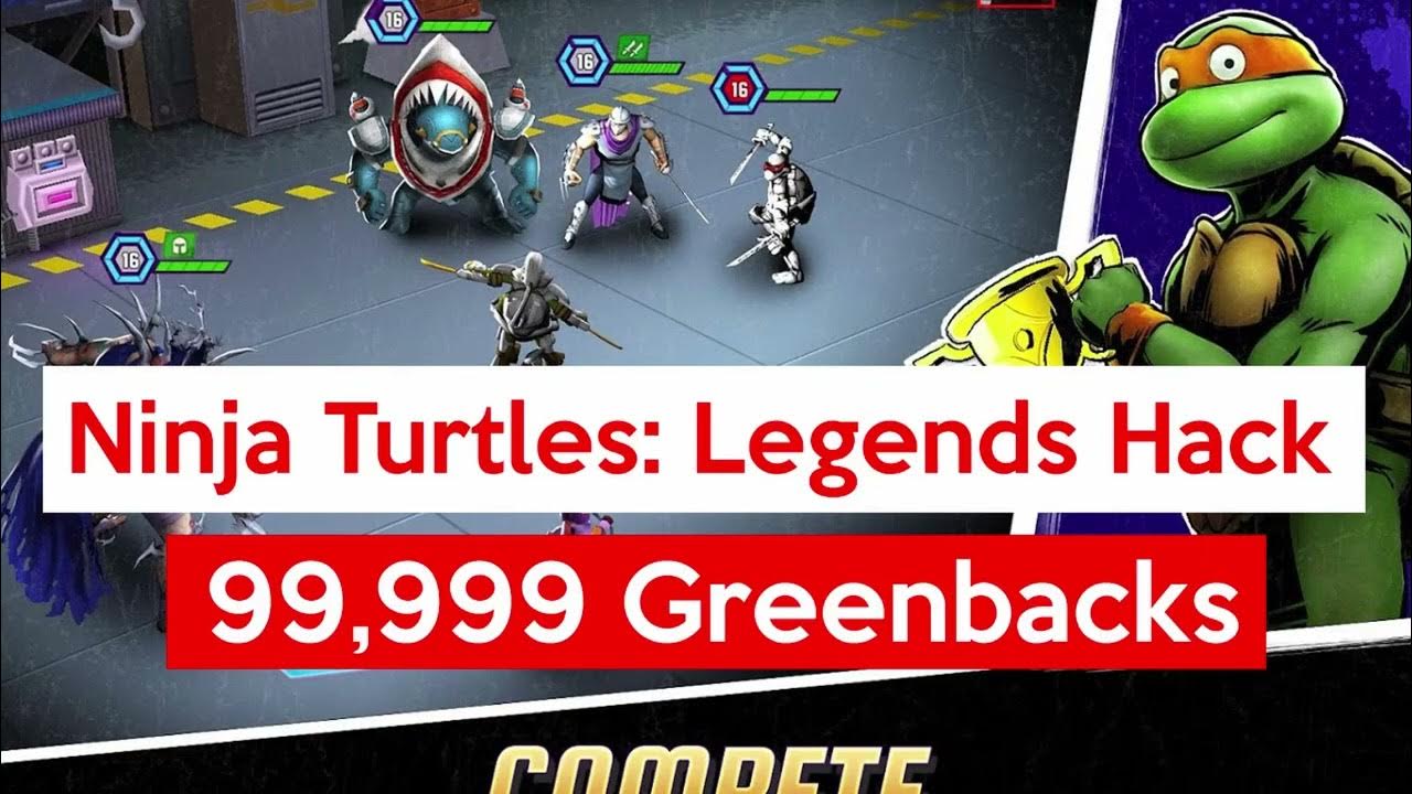 Ninja turtles legends apk mod all platinum max level 100 tech class
