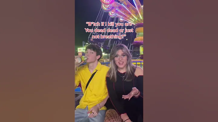 #pov : a girl tries to flirt with you in front of ...