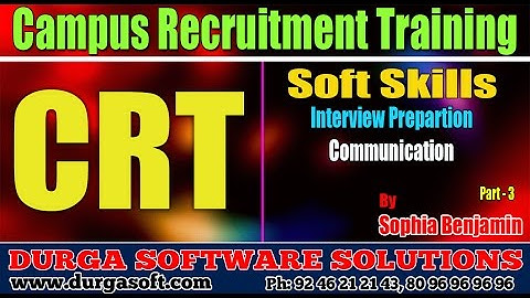 Soft skills Tutorials|| Interview Prepartion||Communication Part-3 by Sophia Benjamin