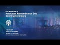 Live Broadcast of Holocaust Remembrance Day 2021 opening ceremony at Yad Vashem