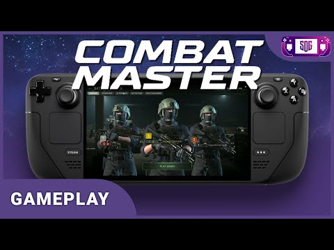 Combat Master Steam Deck gameplay - Fast Free FPS - Combat Master: Season 1