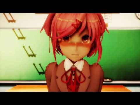 [MMD DDLC] Natsuki Kiss