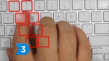 របៀបដាក់ដៃក្នុងការវាយ Typing English/Learn English Typing