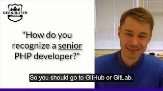 Jan Mikes: How to interview a senior PHP developer screenshot 3