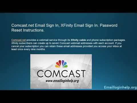 Comcast Net Email Sign In