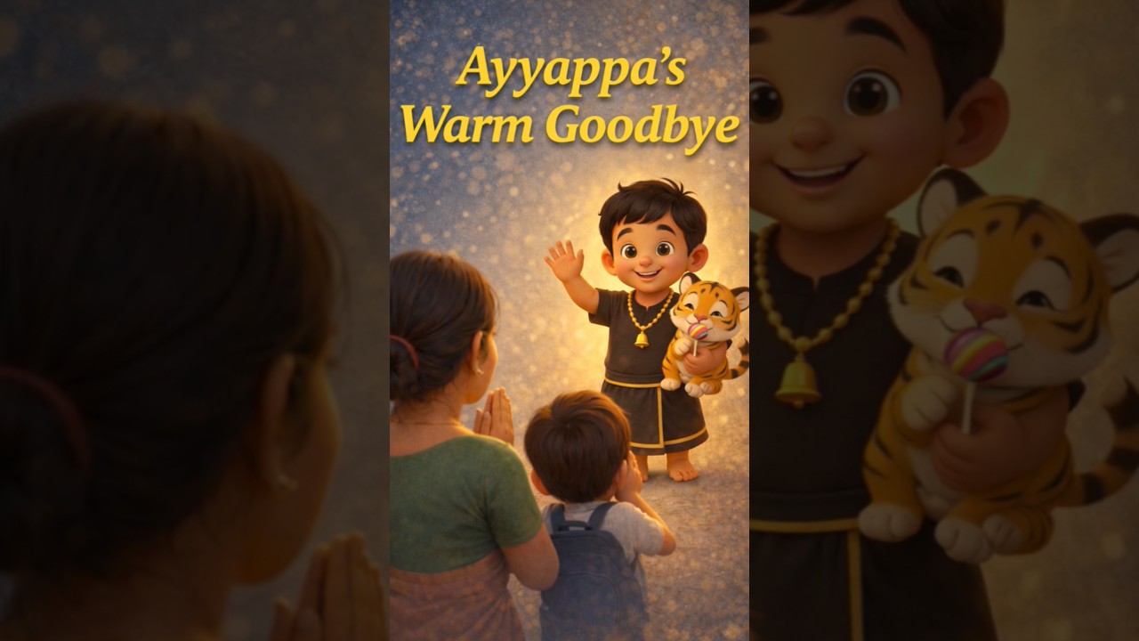 LORD AYYAPPA'S WARM GOODBYE🥺🙏❤️