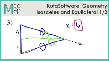 KutaSoftware: Geometry- Isosceles And Equilateral Triangles Part 1