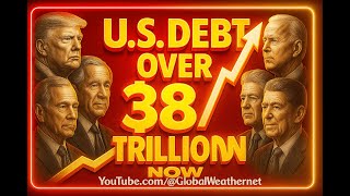 🇺🇸 LIVE 24/7!, US Debt Clock: What $38 Trillion Smells Like… Eau de Collapse! ID:DE