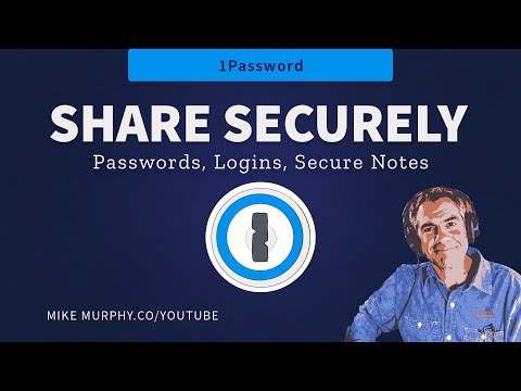 1Password: How To Share Items